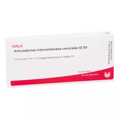 ARTICULATIONES intervertebral.cerv.GL D 5 ampuliek, 10X1 ml ARTICULATIONES intervertebral.cerv.GL D 5 ampuliek, 10X1 ml