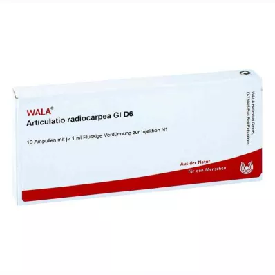 ARTICULATIO rádiokarp GL D 6 ampuliek, 10X1 ml ARTICULATIO rádiokarp GL D 6 ampuliek, 10X1 ml