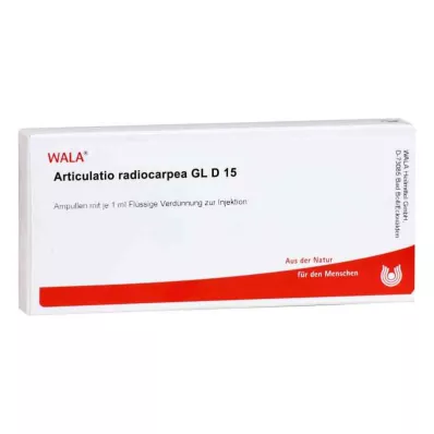 ARTICULATIO rádiokarp GL D 15 ampuliek, 10X1 ml ARTICULATIO rádiokarp GL D 15 ampuliek, 10X1 ml