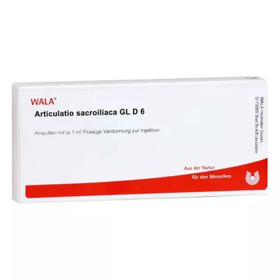 ARTICULATIO sacroiliaca GL D 6 ampuliek, 10X1 ml ARTICULATIO sacroiliaca GL D 6 ampuliek, 10X1 ml