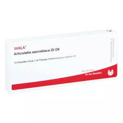 ARTICULATIO sacroiliaca GL D 8 ampuliek, 10X1 ml ARTICULATIO sacroiliaca GL D 8 ampuliek, 10X1 ml
