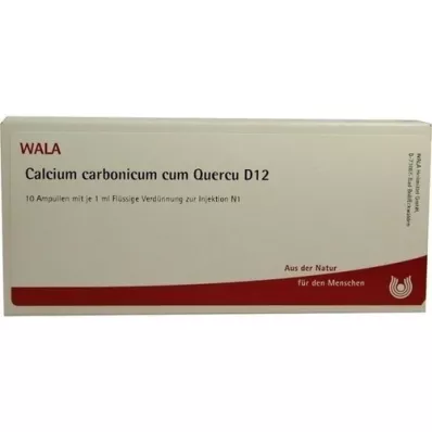 CALCIUM CARBONICUM CUM quercus D 12 ampuliek, 10X1 ml