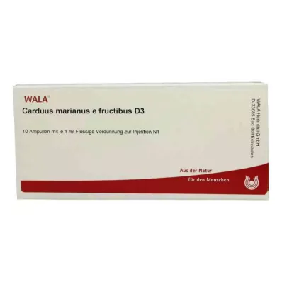 CARDUUS MARIANUS E fructibus D 3 ampulky, 10X1 ml CARDUUS MARIANUS E fructibus D 3 ampulky, 10X1 ml