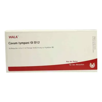 CAVUM tympani GL D 12 ampuliek, 10X1 ml CAVUM tympani GL D 12 ampuliek, 10X1 ml