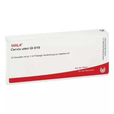 CERVIX uteri GL D 10 ampuliek, 10X1 ml CERVIX uteri GL D 10 ampuliek, 10X1 ml