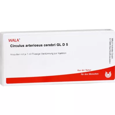CIRCULUS arteriosus cerebri GL D 5 ampuliek, 10X1 ml