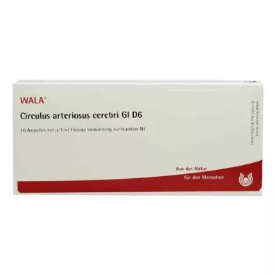 CIRCULUS arteriosus cerebri GL D 6 ampuliek, 10X1 ml