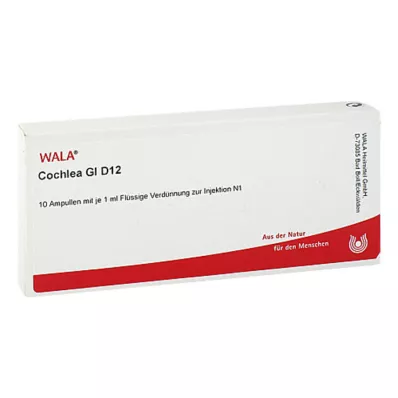 COCHLEA GL D 12 ampuliek, 10X1 ml COCHLEA GL D 12 ampuliek, 10X1 ml