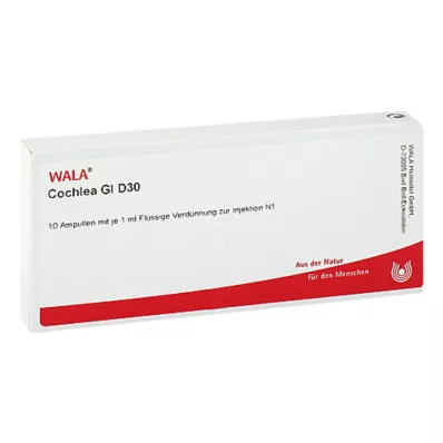 COCHLEA GL D 30 ampuliek, 10X1 ml COCHLEA GL D 30 ampuliek, 10X1 ml