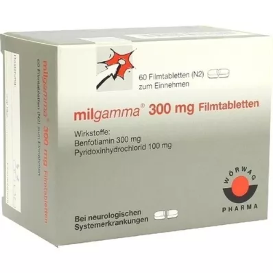 MILGAMMA 300 mg filmom obalené tablety, 60 ks