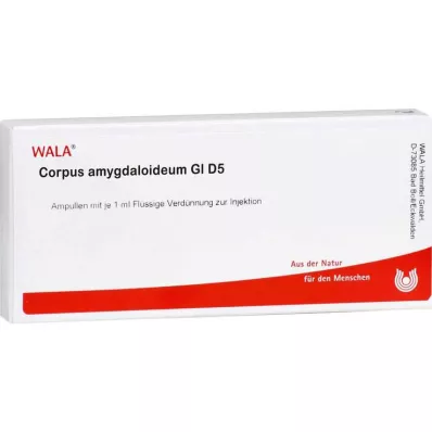 CORPUS AMYGDALOIDEUM GL D 5 ampuliek, 10X1 ml CORPUS AMYGDALOIDEUM GL D 5 ampuliek, 10X1 ml
