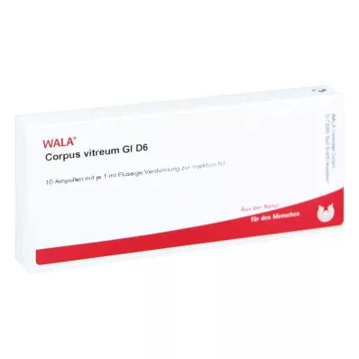 CORPUS VITREUM GL D 6 ampuliek, 10X1 ml CORPUS VITREUM GL D 6 ampuliek, 10X1 ml