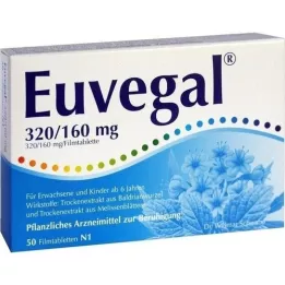 EUVEGAL 320 mg/160 mg filmom obalené tablety, 50 ks