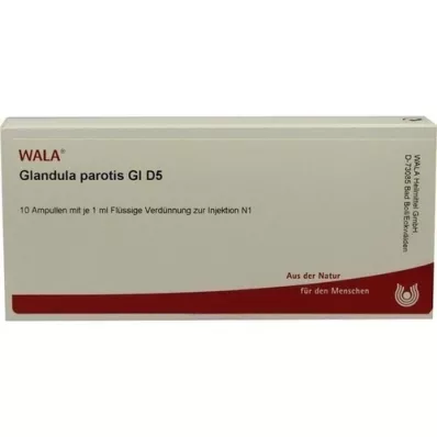 GLANDULA PAROTIS GL D 5 ampuliek, 10X1 ml