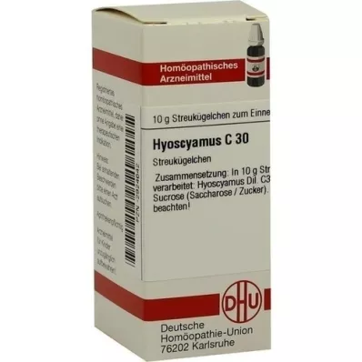 HYOSCYAMUS C 30 guľôčok, 10 g