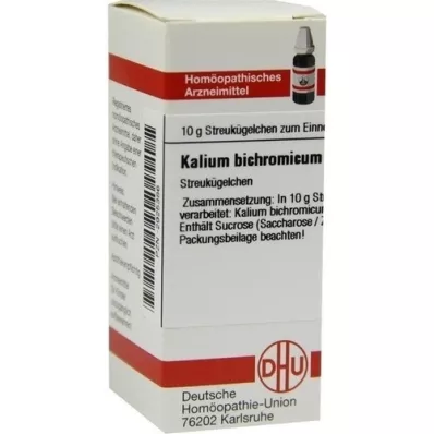 KALIUM BICHROMICUM D 30 guľôčok, 10 g