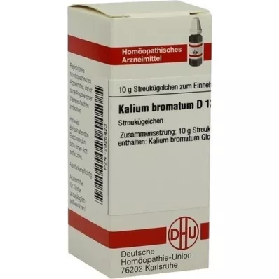KALIUM BROMATUM D 12 guľôčok, 10 g
