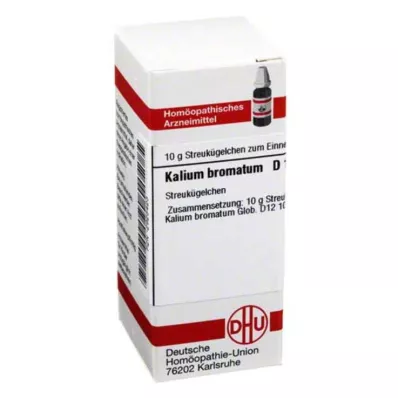 KALIUM BROMATUM D 12 guľôčok, 10 g