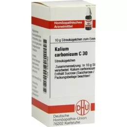 KALIUM CARBONICUM C 30 guľôčok, 10 g