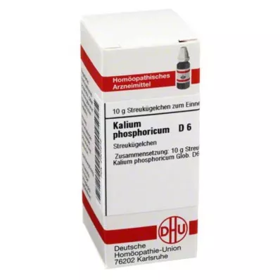 KALIUM PHOSPHORICUM D 6 guľôčok, 10 g