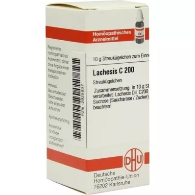 LACHESIS C 200 guľôčok, 10 g