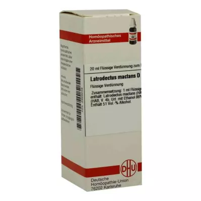 LATRODECTUS mactans D 12 riedenie, 20 ml LATRODECTUS mactans D 12 riedenie, 20 ml