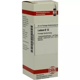 LEDUM D 12 riedenie, 20 ml