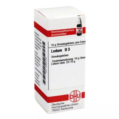 LEDUM D 3 guľôčky, 10 g