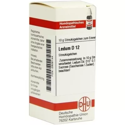 LEDUM D 12 guľôčok, 10 g