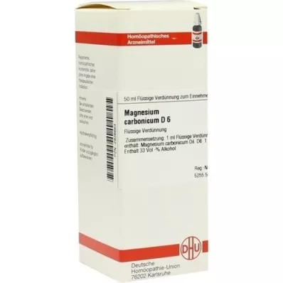 MAGNESIUM CARBONICUM D 6 riedenie, 50 ml