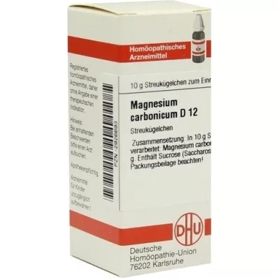 MAGNESIUM CARBONICUM D 12 guľôčok, 10 g