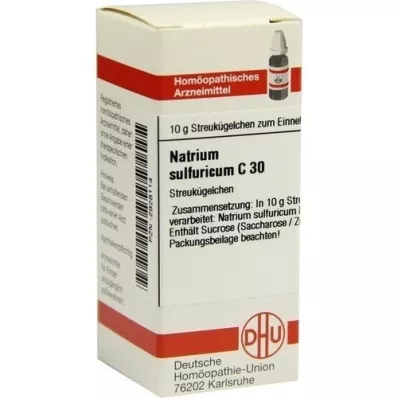 NATRIUM SULFURICUM C 30 guľôčok, 10 g