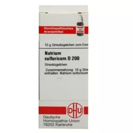 NATRIUM SULFURICUM C 200 guľôčok, 10 g