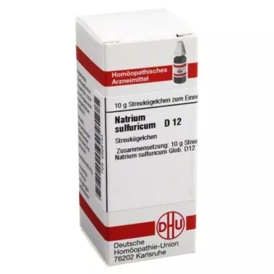 NATRIUM SULFURICUM D 12 guľôčok, 10 g