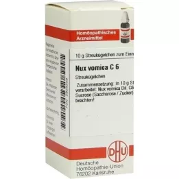 NUX VOMICA C 6 guľôčok, 10 g