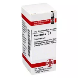 NUX VOMICA C 6 guľôčok, 10 g