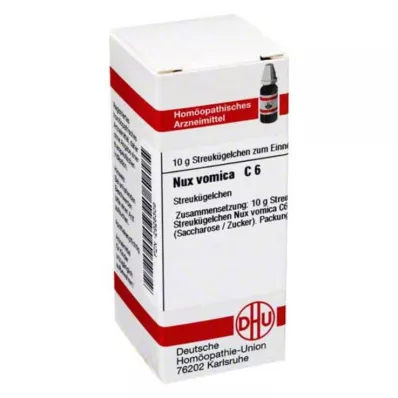 NUX VOMICA C 6 guľôčok, 10 g NUX VOMICA C 6 guľôčok, 10 g