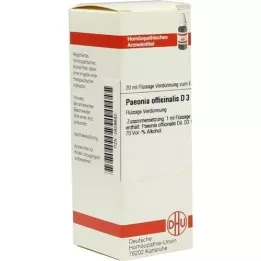 PAEONIA OFFICINALIS D 3 riedenie, 20 ml