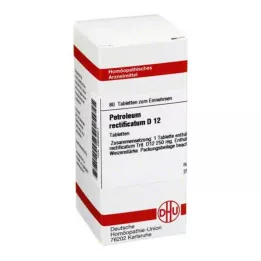 PETROLEUM RECTIFICATUM D 12 tabliet, 80 kapsúl
