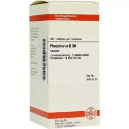 PHOSPHORUS D 30 tabliet, 200 kapsúl