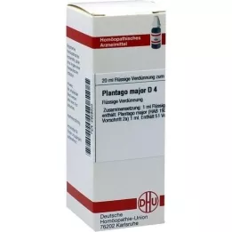 PLANTAGO MAJOR D 4 riedenie, 20 ml