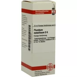 PLUMBUM METALLICUM D 6 riedenie, 20 ml