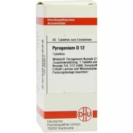 PYROGENIUM D 12 tabliet, 80 kapsúl