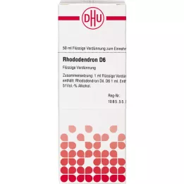 RHODODENDRON D 6 riedenie, 50 ml