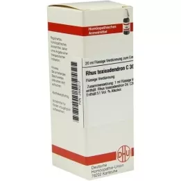 RHUS TOXICODENDRON C 30 riedenie, 20 ml