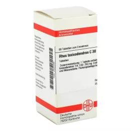 RHUS TOXICODENDRON C 30 tabliet, 80 ks