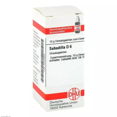 SABADILLA D 6 guľôčok, 10 g