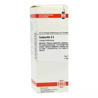 SABDARIFFA D 2 riedenie, 50 ml