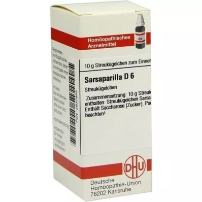 SARSAPARILLA D 6 guľôčok, 10 g