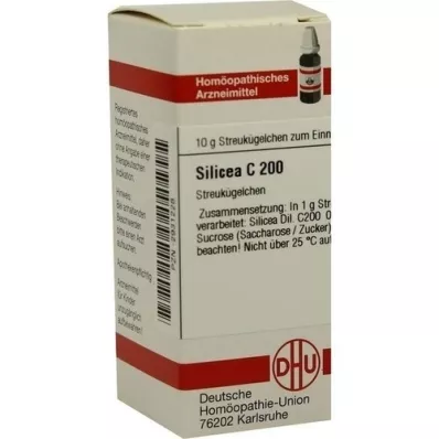 SILICEA C 200 guľôčok, 10 g